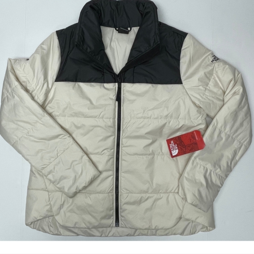 New The North Face Women's  Puffer Hooded Jacket XL
